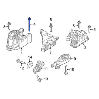 Ram OE - Engine Mount Bolt