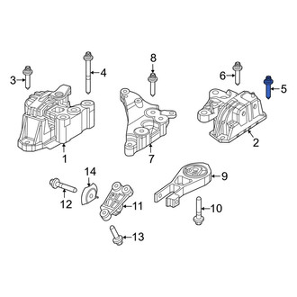 Ram OE - Engine Mount Bolt