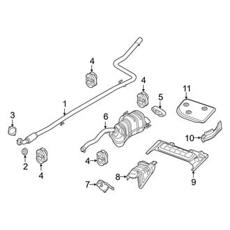 Ram OE - Exhaust System - Exhaust Components
