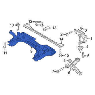 Ram OE - Front Suspension Subframe Crossmember