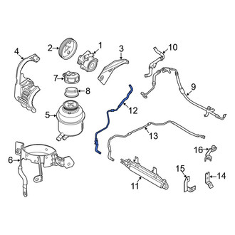 Ram OE - Power Steering Reservoir Hose