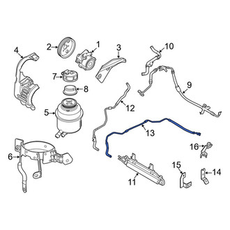 Ram OE - Power Steering Reservoir Hose