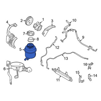 Ram OE - Power Steering Reservoir