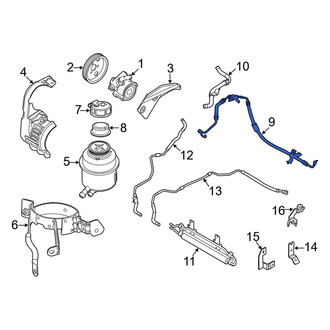 Ram OE - Power Steering Pressure Hose