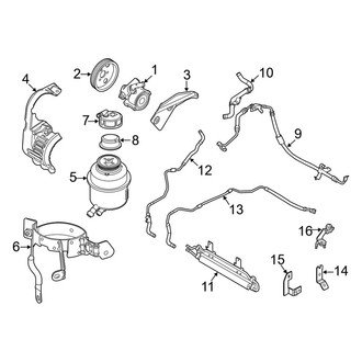 Ram OE - Steering Gear & Linkage - Pump & Hoses