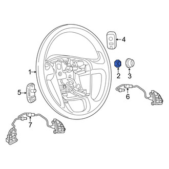 Ram OE - Steering Wheel Nut