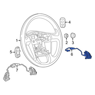 Ram OE - Steering Column Switch Housing