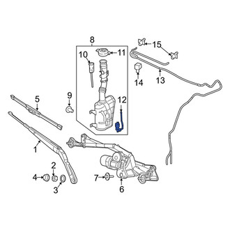 Ram OE - Windshield Washer Pump