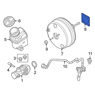 Ram OE - Power Brake Booster Gasket