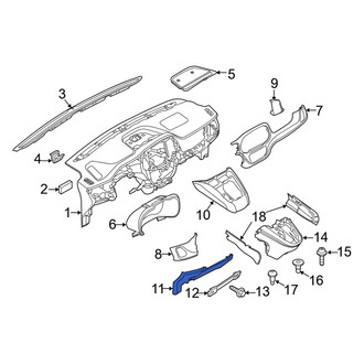 Ram OE - Left Lower Instrument Panel Trim Panel