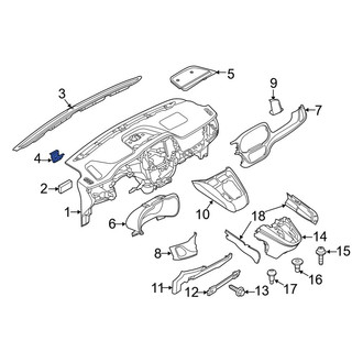 Ram OE - Dashboard Air Vent Trim Clip