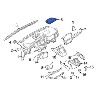 Ram OE - Instrument Panel Storage Compartment