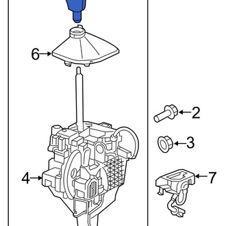 Ram OE - Automatic Transmission Shift Lever Knob