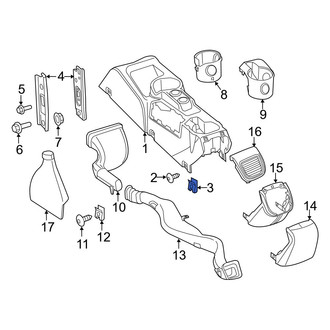 Ram OE - Console Nut