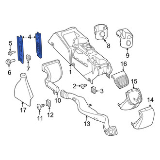 Ram OE - Left Console Bracket