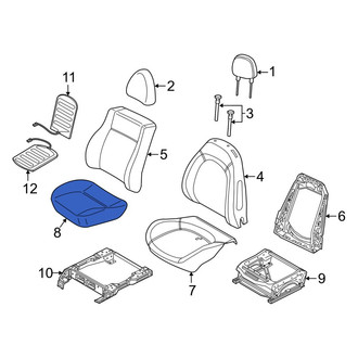 Ram OE - Front Left Seat Cover