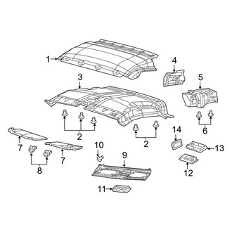 Ram OE - Roof - Interior Trim