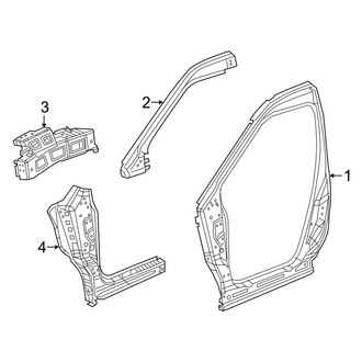 Ram OE - Pillars, Rocker & Floor - Aperture Panel