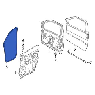 Ram OE - Front Outer Door Seal