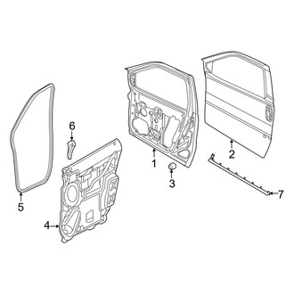 Ram OE - Front Door - Door & Components