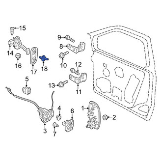 Ram OE - Door Check Pin