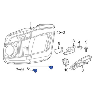 Ram OE - Interior Door Handle Clip