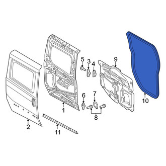 Ram OE - Sliding Door Weatherstrip