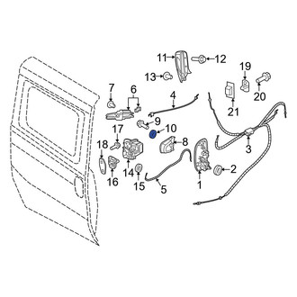 Ram OE - Door Interior Handle Trim Clip