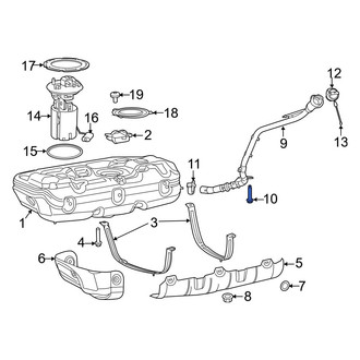 Ram OE - Fuel Filler Neck Screw