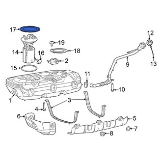 Ram OE - Fuel Tank Lock Ring