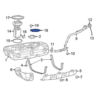 Ram OE - Fuel Tank Access Cover