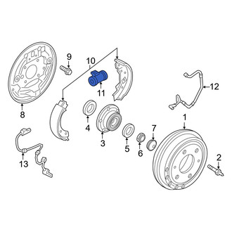 Ram OE - Rear Drum Brake Wheel Cylinder