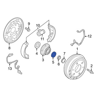 Ram OE - Wheel Bearing Washer