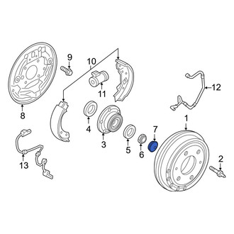Ram OE - Wheel Bearing Dust Cap