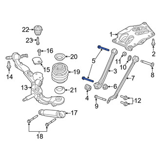 Ram OE - Lower Radius Arm Bolt