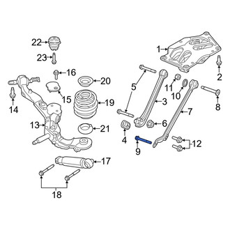 Ram OE - Lower Radius Arm Bolt
