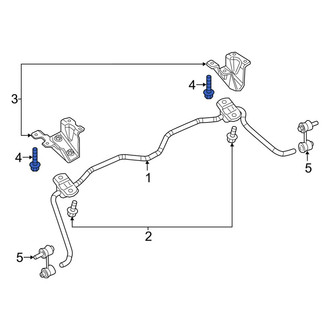 Ram OE - Suspension Stabilizer Bar Bracket Bolt