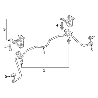 Ram OE - Rear Suspension - Stabilizer Bar & Components