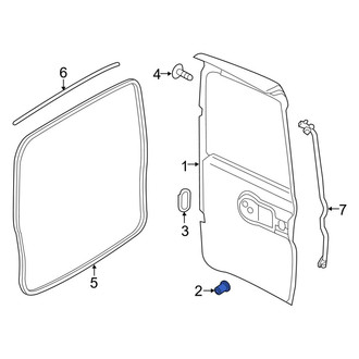 Ram OE - Rear Door Stop