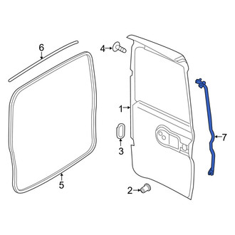 Ram OE - Rear Lower Door Shell Seal