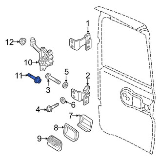 Ram OE - Door Check Bolt