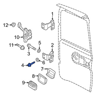 Ram OE - Outer Door Hinge Bolt