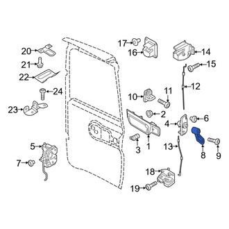 Ram OE - Rear Right Inner Interior Door Handle