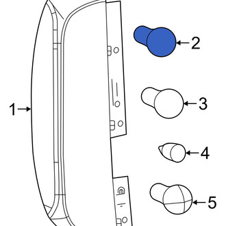 Ram OE - Rear Tail Light Bulb