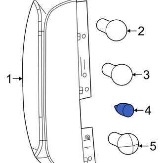 Ram OE - Front Turn Signal Light Bulb