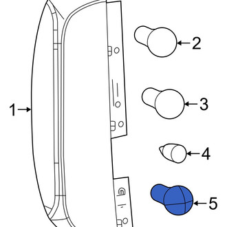 Ram OE - Rear Tail Light Bulb