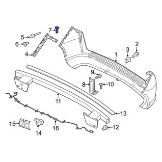 Ram OE - Bumper Cover Nut