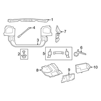 Ram OE - Radiator Support
