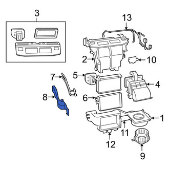 Ram OE - Heater Core Access Cover