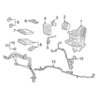Ram OE - Air Conditioner & Heater - Auxiliary A/C & Heater Unit